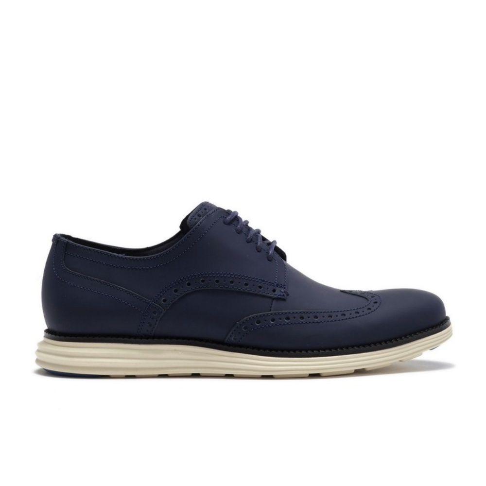Original Grand Wingtip Leather Derby - Picture 3 of 9